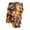 Orange, variant on OIOLOYJM Mens Camo Cargo Shorts Elastic Waistband Drawstring Relaxed Fit Casual Breathable Gym Joggers Work Running Outfits with Multi Pockets Army Green L