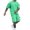 Green&1080, variant on CONFREE Mens 2 Peice Shorts Sets Casual Men's Summer Outfits Set Letter Graphic Tshirts Shorts Athletic Sweat Suit for Men
