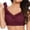 Wine, variant on Fatuov Womens Wireless Push Up Bra Lace Underwear Bra Light Support Everyday Bra Sky Blue Bra 38A