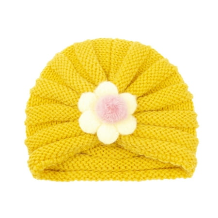 

RPVATI Infant Baby Toddler Child Children Kids Winter Bow Beanie Hats Warm Soft Knitted Hats 6M-3Y