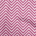 thumbnail image 1 of oneOone Cotton Silk Fuschia Pink Fabric Chevron Fabric For Sewing Printed Craft Fabric By The Yard 42 Inch Wide, 1 of 4