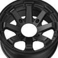 thumbnail image 3 of 1 X TIS UTV 559SB 14X7 4X110 83.8 Hub +10 Offset Black Wheel Rim, 3 of 3