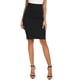 thumbnail image 5 of EXcHIc Falda lápiz midi bodycon de cintura alta para mujer (L Negro), 5 of 5