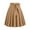 Khaki, variant on Clearance Skirts for Woman Ladies Solid Color Bow Belt Retro Pocket A Line Skirt Summer Skirts for Women Yellow Clearance Sale