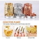 thumbnail image 2 of Lámina de resina dorada, 3 botellas de lámina de metal de 15 gramos para uñas, pinturas, manualidades, mucosidad y joyería de resina Fokelyi HMHZ1626, 2 of 7