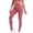 Watermelon Red, variant on Tqcoqu Women's Solid Color Seamless Yoga Leggings High Waist Fitness Running Workout SweatPants,Green,Women's S-XL