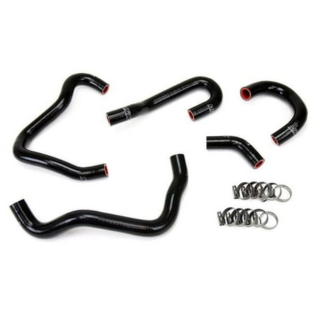 HPS Performance Reinforced Silicone Heater Hose Kit for 2000-2005 Honda S2000, Black