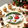 thumbnail image 4 of ShaoXinWan Christmas Decorations Indoor Outdoor, Brightly Printed Disposable Yearly Tableware Collection, Party Dinnerware Set for Yearly Dinner Gathering, 4 of 6