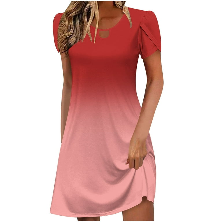 blue dress for baby girl Women's Classic Summer Dress main image 1