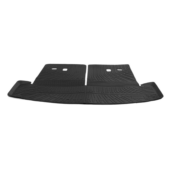 Cargo Mat with Back Seat Cover, Comprehensive Protection Back Seat Protector Trunk Mat Anti High Temperature Replacement for Santa Fe 2024-2025 for Vehicle