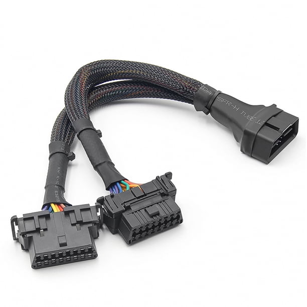 Riwesomey Teleférico convertido, dividido en dos, mejor conductividad eléctrica, Cables fiables, adaptadores, herramienta de diagnóstico, Vehículos, repuestos y accesorios Mis Riwesomey VI021687-00B