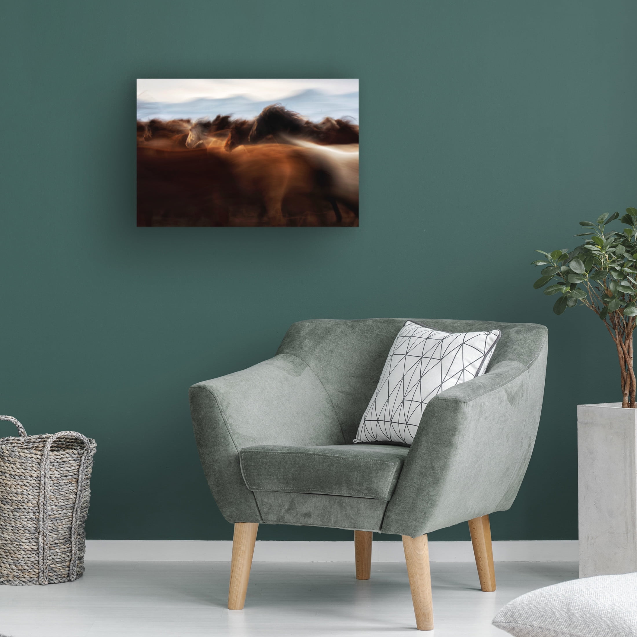 Trademark Fine Art Timur Turkmen The Spirit Of Freedom Canvas Wall Art