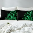 thumbnail image 3 of Erosebridal Ocean Octopus Duvet Cover Toddler For Teen,Marine Wildlife Bedding Sets,Lightweight Reversible Duvet Cover Toddler,Sea Decor,2pcs(No Comforter), 3 of 7