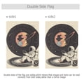 thumbnail image 4 of Yayeee Garden Flag 12" x 18" Double Sided Outdoor Yard Lawn Holiday Decorations, Space Record, 4 of 6