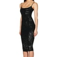 thumbnail image 2 of Birdeem Robe Camisole Sans Manches Élégante à Paillettes pour Femme, 2 of 3