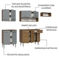 thumbnail image 4 of Cocina Integral Completa Modular Madesa Emilly 229cm MG 13, 4 of 5