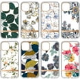 thumbnail image 2 of for iPhone 14 13 12 11 Pro Max Plus Case, Light Thin Clear TPU Phone Case, Stylish Classic Exquisite Floral Protector Cover(Flower A,12 Pro Max), 2 of 8