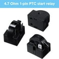 thumbnail image 6 of QP2-4.7 PTC Relay 1 Pin Refrigerator Relay and 6750C-0005P Refrigerator Overload Protector, 6 of 7
