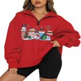 thumbnail image 1 of Sweat-shirt à Manches Longues avec Zip pour Femme, 1 of 9