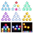thumbnail image 2 of Set of 6 LED Glowing Bracelets Accessory Multicolored LED Light Star Bracelets for Parties and Nighttimes Event, 2 of 9