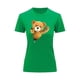 thumbnail image 1 of Playera Blusa De Oso De Peluche Saliendo Del Cierre Ropa Para Mujer Casual Color Verde Talla Mediana Marca Emil SaEs, 1 of 4