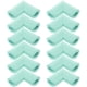 thumbnail image 1 of GOOHOCHY 12 protectores de esquina para muebles, protectores de esquinas para mesas, protectores de esquinas interiores., 1 of 8