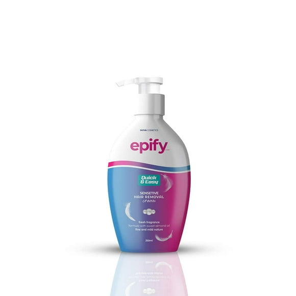 Epify Crème d'Épilation Intime pour Hommes et Femmes - Pubis, Ligne Bikini, Zones Sensibles - 8,45 Fl Oz