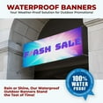 thumbnail image 5 of Flash Sele Large Banners and Signs for Outdoor by DreamController|Polyester Banner with 4 Holes for Easy Hang Indoor & Outdoor|4x2 Feet Banner to Promote Business Seles|HD Banner Made in USA, 5 of 6