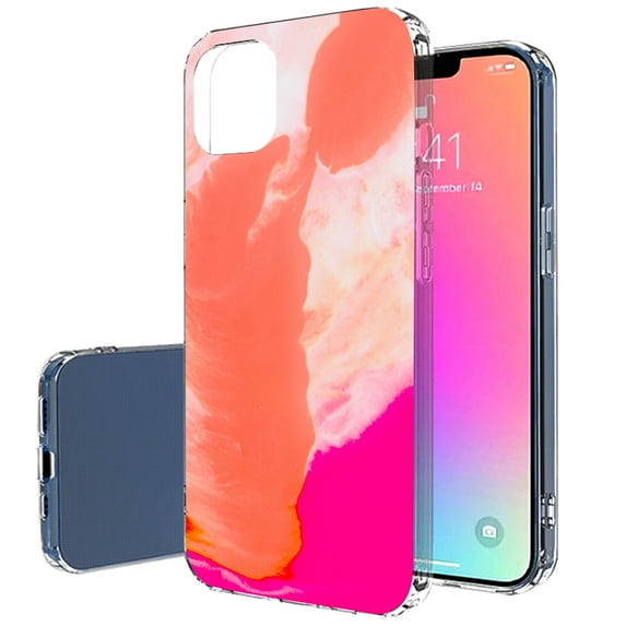 TalkingCase Slim Case for Apple iPhone 13 Pro, Slim Thin Gel Tpu Cover, Pastel Gradient 8 Print, Light Weight, Flexible, Soft, Anti-Scratch, Printed in USA