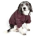 thumbnail image 3 of Pet Life ® Lightweight Adjustable and Collapsible 'Sporty Avalanche' Dog Coat w/ Pop-out Zippered Hood, 3 of 12