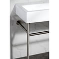 thumbnail image 3 of Kingston Brass VPB3917W8ST New Haven 39-3/8" Rectangular Ceramic, Stainless Steel Console, 3 of 7