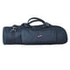thumbnail image 2 of Estuche de viaje para trompeta, instrumento de viento, tela Oxford, impermeable y acolchado. Negro, 2 of 9