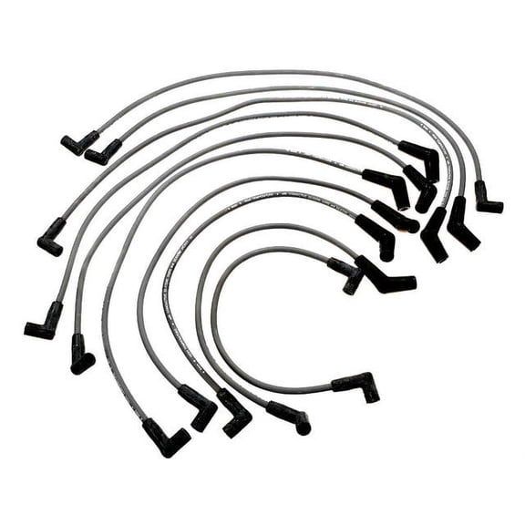 Spark Plug Wire Set - Compatible with 1987 - 1991 Ford LTD Crown Victoria 5.0L V8 1988 1989 1990