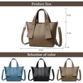 thumbnail image 5 of Soft PU Leather Handbags for Women Fashion Shoulder Hobo Bag High Capacity Tote Crossbody Bags Purse, 5 of 7