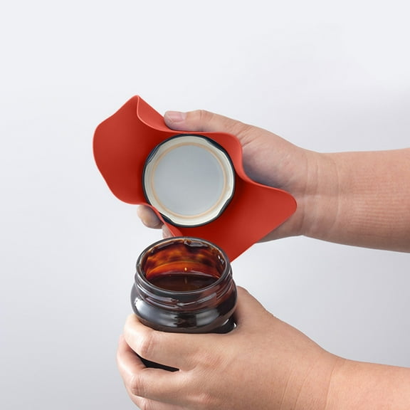 Rubber Grip for Effortless Lid Removal Non- Kitchen Tool with Enhanced Leverage for Stubborn Containers