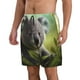 thumbnail image 2 of Fotbe Daisy Koala Trajes de Baño Estampados para Hombre, Shorts de Verano de Secado Rápido, Ropa de Playa, Bañadores-X-Large, 2 of 6