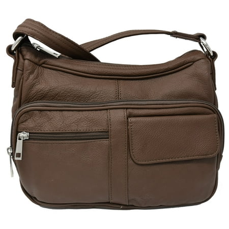 Garrison Grip Crossbody Or Shoulder Carry Leather Locking Concealment Purse Ccw Concealed Gun Bag Brown Garrison Grip Crossbody Or Shoulder Carry Leather Locking Concealment Purse Ccw Concealed Gun Bag Brown