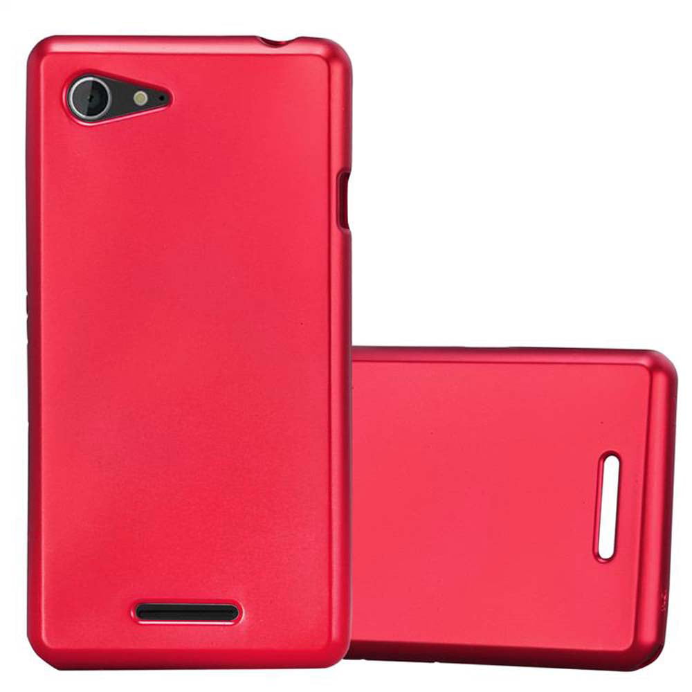 geleidelijk afdeling paling Cadorabo Case for Sony Xperia E3 Cover Matt Metallic Screen Protection TPU  Silicone Gel Back case | Walmart Canada