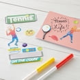 thumbnail image 4 of Recollections Tennis Stickers, 12 Pack, 4 of 6