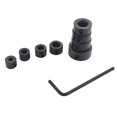 thumbnail image 1 of 8 piezas de anillo limitador de broca de 3-16 mm para carpintería con anillos de parada de profundidad y anillo de posicionamiento, herramienta de ferretería DIY., 1 of 6