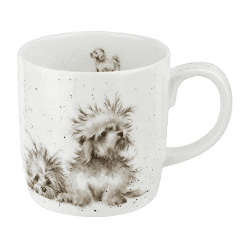 Bone China Mug 'Feline Good' Wrendale By Royal Worcester 