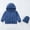 A32 Blue, variant on Boys Packable Windbreaker Lightweight Sun Protection Jacket with Storage Bag Zip Up Hooded Outerwear for Kids Outdoor Hiking Running Active Spring Coat