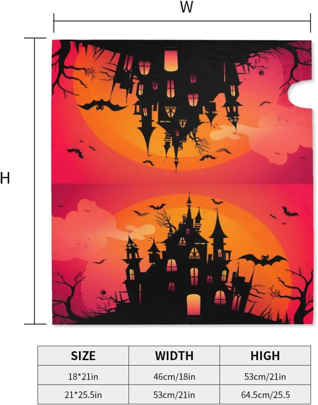 Halloween Witch Castle Magnetic Mailbox Cover – Waterproof, Easy-Install Decor For Standard Mailboxes