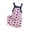 Pink., variant on Agkizg Girls Sleeveless Tank Dresses Crewneck Floral Print Casual A Line Girl Sundress Dresses