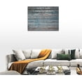 thumbnail image 4 of Christian Motivational Wall Art God''s 10 Commandments Wall Decor Religous Bible Verse Inspirational Quotes Canvas Prints Rustic Framed Artwork for Bedroom Living Room Church 16"x12", 4 of 6