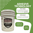 thumbnail image 6 of Landscape Loc Mulch & Rock Bond - Binds Mulch, Rock, Bark, & Pea Gravel, Dries Clear (5 Gallon), 6 of 8