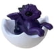 thumbnail image 1 of Newborn Dragon in Egg, Ocean Shaped Clear Resin Newborn Dragon, 3D Art Dragon Statue Desk Ornaments for Fantasy Enthusiasts and Collectors, 1 of 8