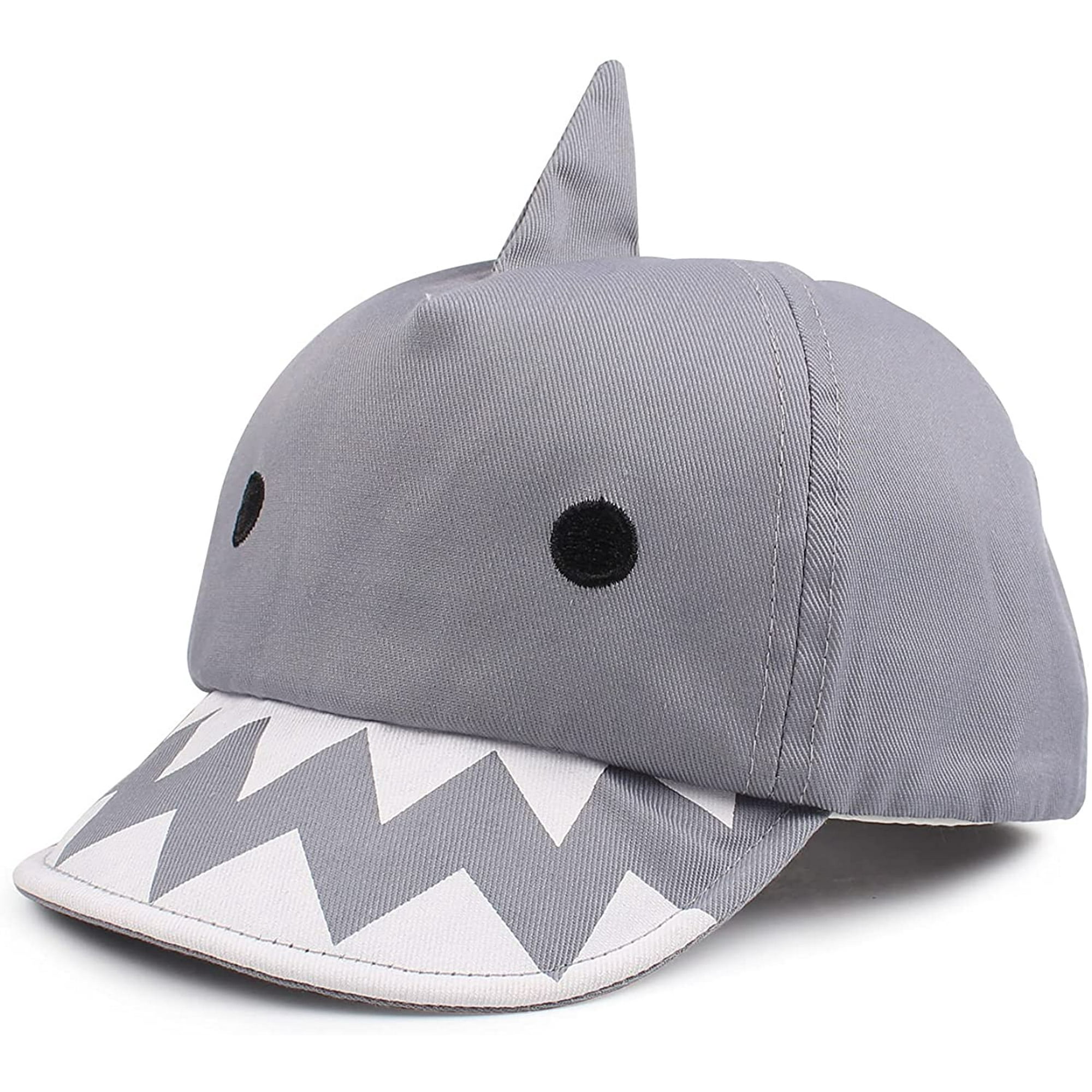 Yiailnter Baby Boy Baseball Cap Cute Shark Toddler Sun Hat Foldable Brim Soft Sunhat For 1 3 Years Other