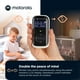 thumbnail image 2 of Motorola Nursery PIP15 Audio Baby Monitor, monitor infantil HD de doble habitación con luz nocturna, 1500 pies. Alcance, conversación bidireccional, incluye unidad para padres, 2 monitores, 2 of 5