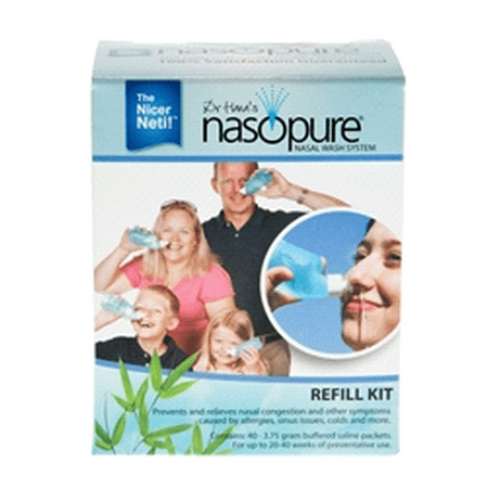 Nasopure Nasal Irrigation System for Sinus Cleanse Refill